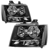 VehicleAid Headlights For 2007-2013 Chevy Suburban 2500